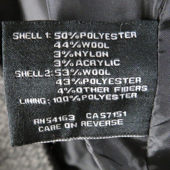 I-N-C* Women's Long Sleeve High Collar Hidden Button Down Trench Coat~Size Small - Picture 5 of 12